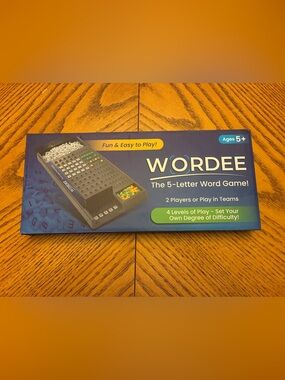 Wordee Board game hard to find